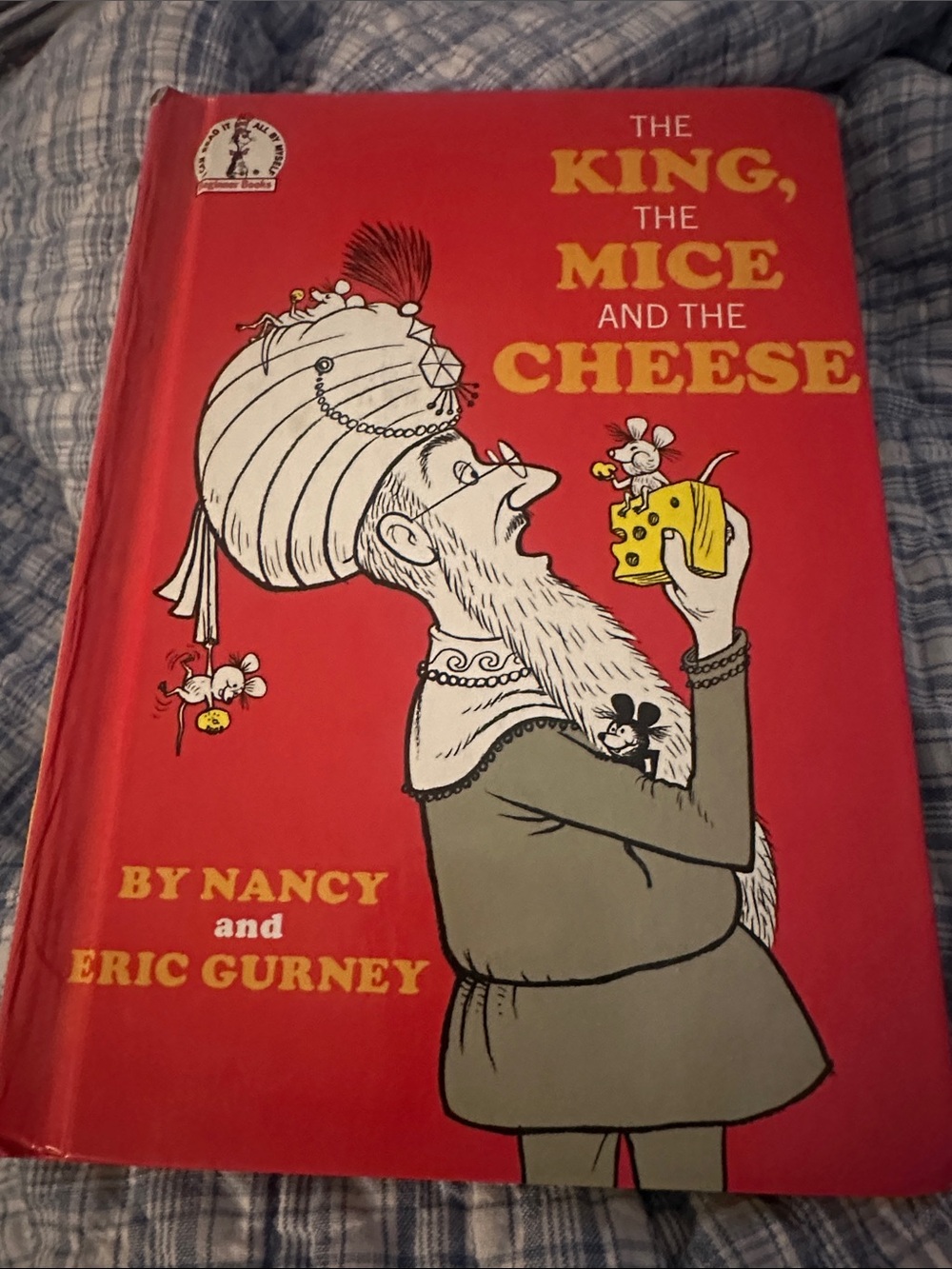Dr. Seuss The King, The Mice and The Cheese - Red, Yellow, Gray